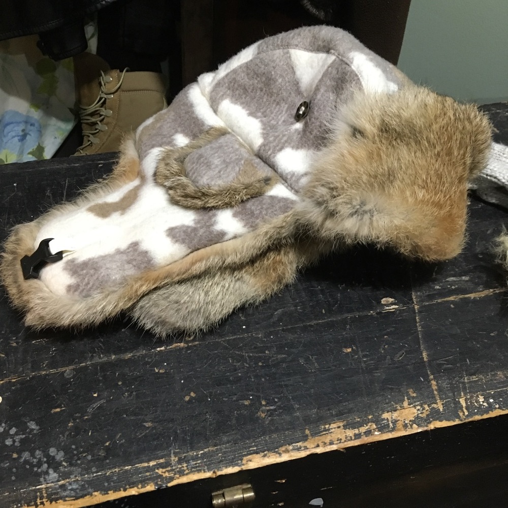 Winter fur hat